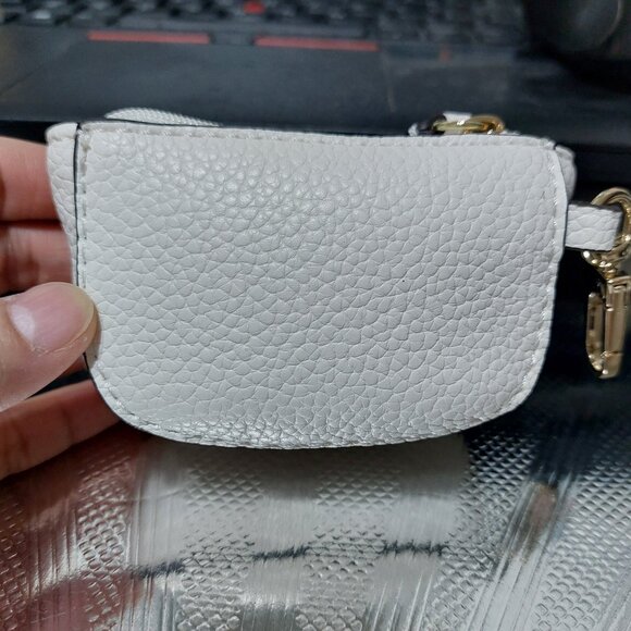 DKNY Clip On Handbag Keychain Mini Bag Coin Purse Pouch Smooth Leather Style 2 - Picture 8 of 11